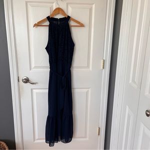 SHEIN • halter neck midi dress